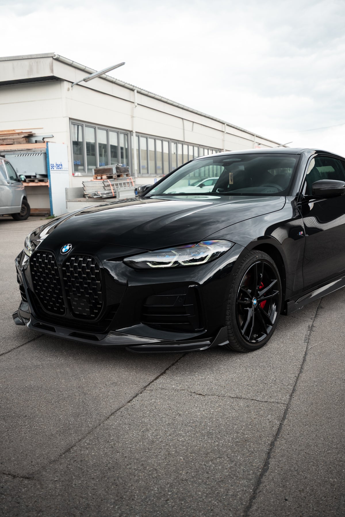 Carbon Fiber Front Spoiler passend für BMW 4 Series G22 G23