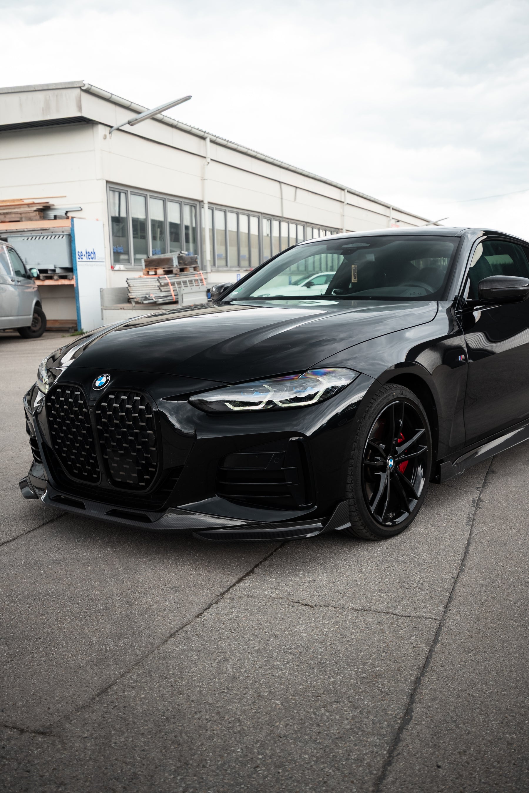 Carbon Fiber Front Spoiler passend für BMW 4 Series G22 G23