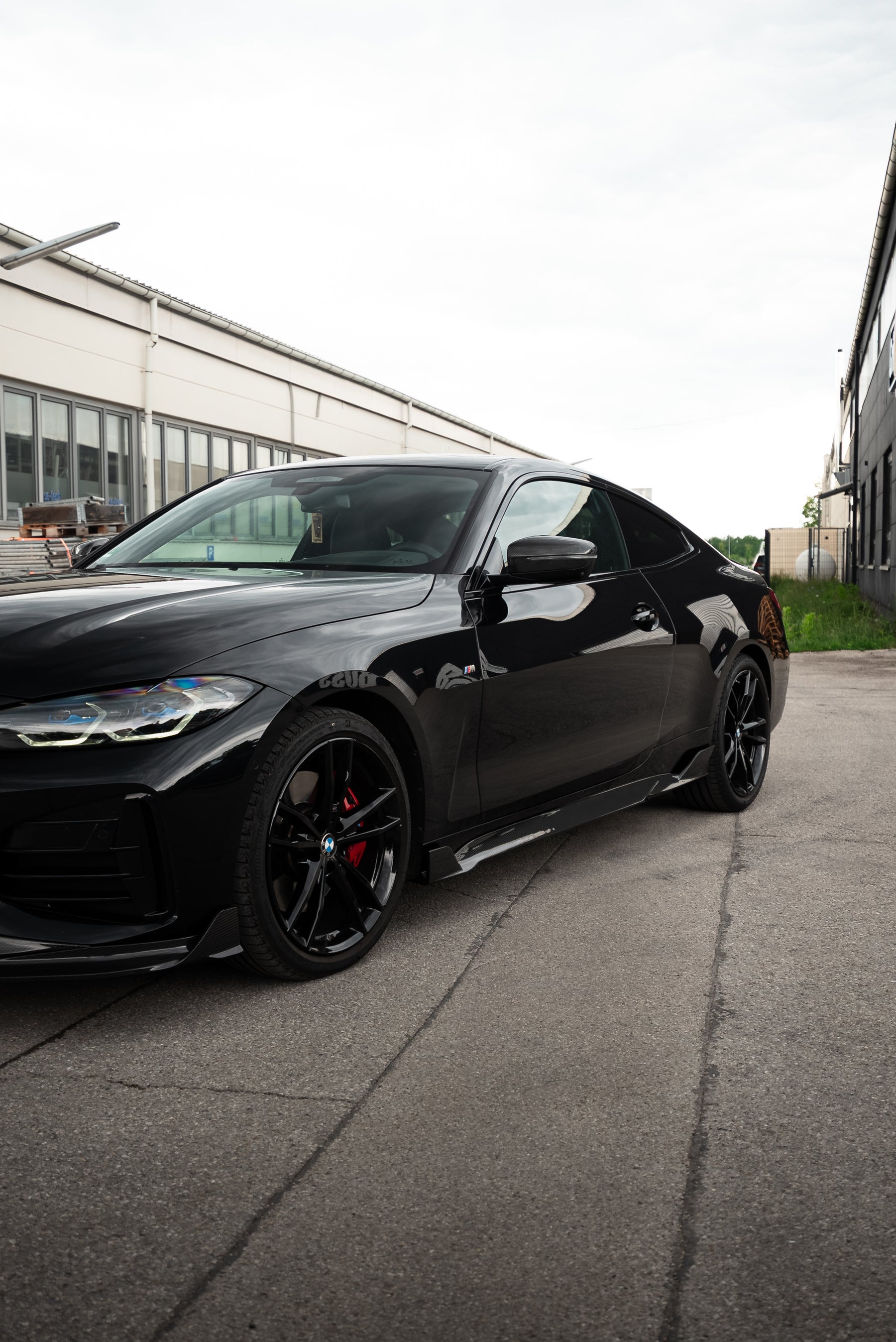 Carbon Fiber Side Skirts passend für BMW 4 Series G22 G23
