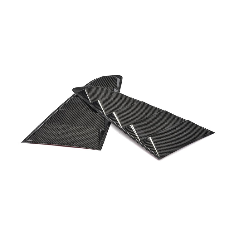 Carbon Fiber Rear Window Vents passend für Ford Mustang GT Coupe 2-Door 2015-2017