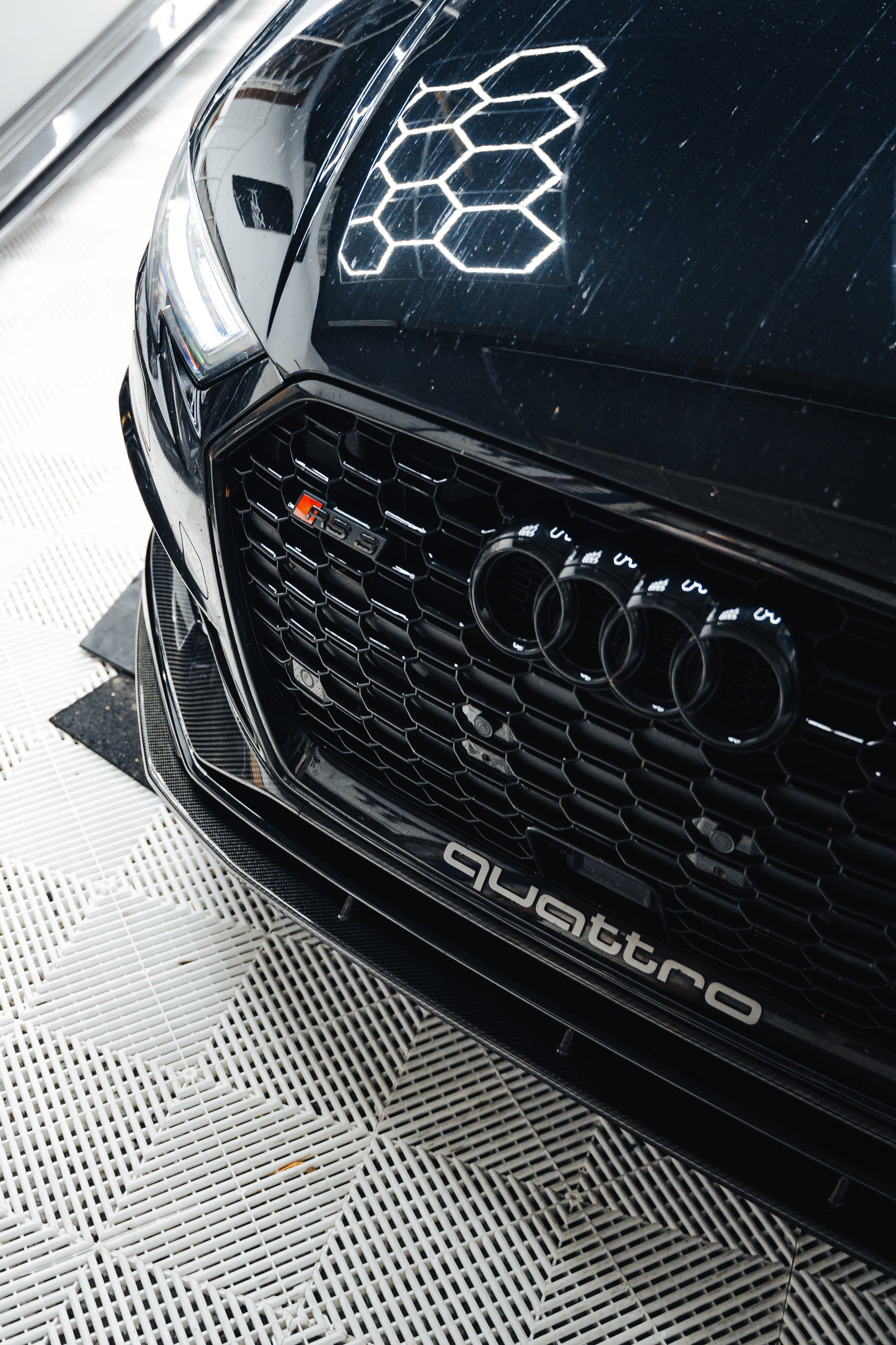 Carbon Fiber Front Spoiler suitable for Audi RS3 8V