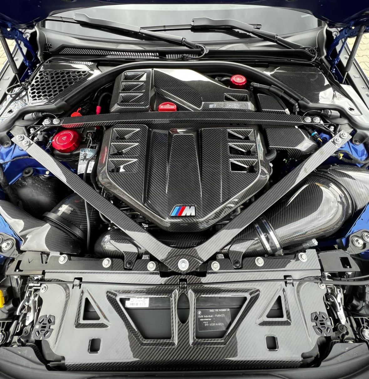 Carbon Fiber Schlossträger passend für BMW G Series G82 G80