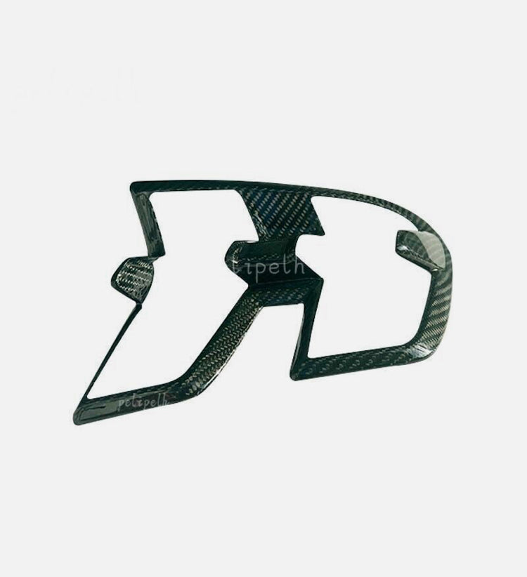 Carbon Fiber Rear Tail Light Lamp Cover passend für Pure Electric Mustang 2022