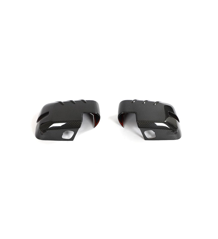 Carbon Fiber Exterior Side Rearview Mirror Cover passend für Ford Bronco