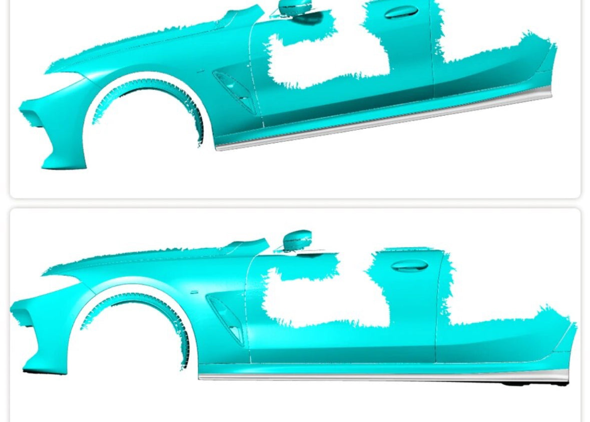 Carbon Fiber Side Skirts passend für 8 Series G15 G14