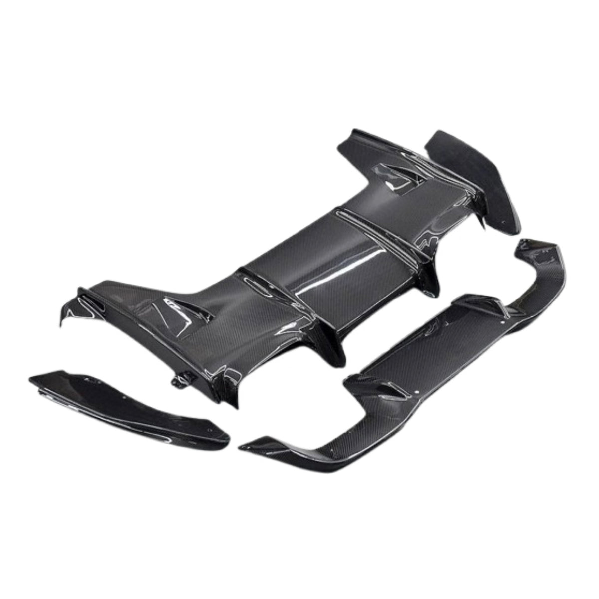 Carbon Fiber Diffuser V4 passend für BMW F87 M2