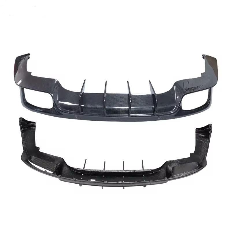 Carbon Fiber Diffuser suitable for Porsche Panamera Turbo 971