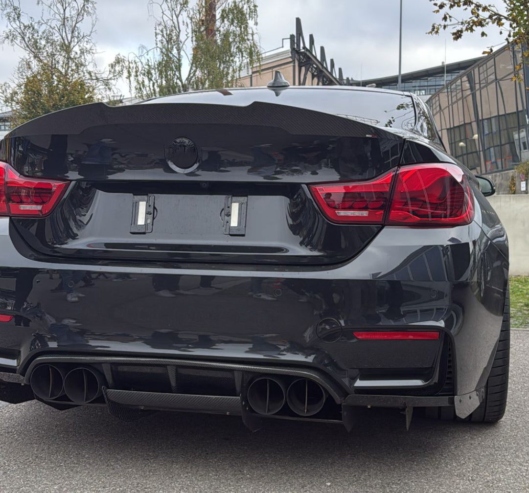 Carbon Fiber Diffuser V4 for M3 M4 F80 F82 BMW