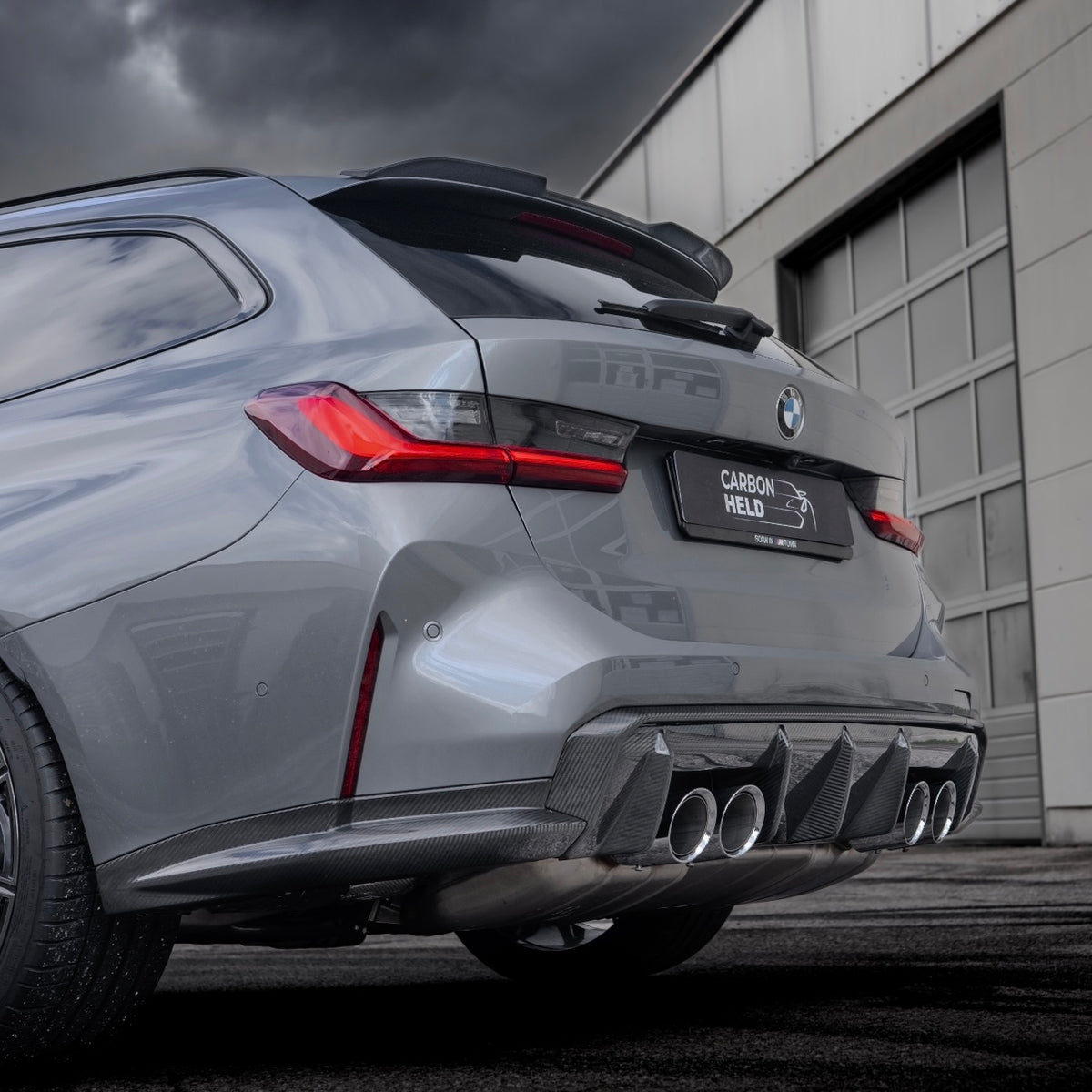 Dry Carbon Fiber Side Splitters passend für BMW M3 G80 G81 M4 G82 G83