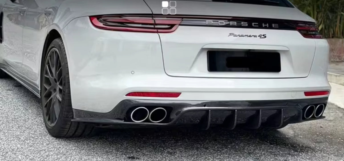 Carbon Fiber Diffusor für Porsche Panamera Turbo 971