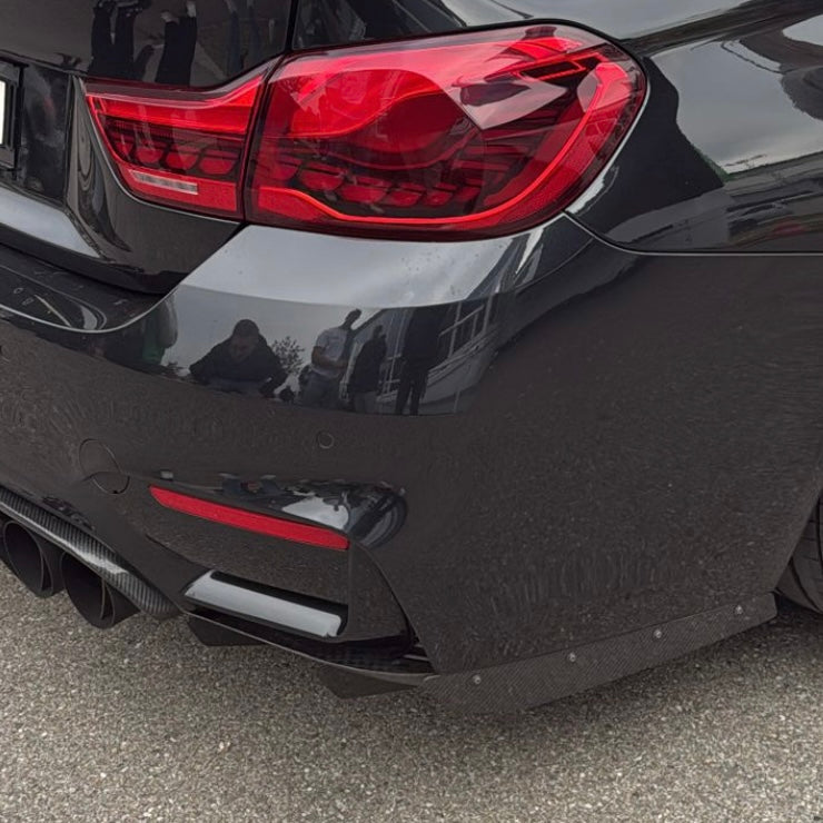 Carbon Fiber Diffuser V4 for M3 M4 F80 F82 BMW