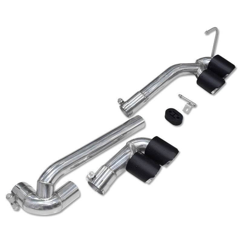 Carbon Fiber Exhaust Tip Stainless Steel passend für BMW E90 E92