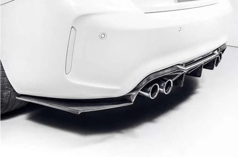 Carbon Fiber Rear Splitter passend für BMW F87 M2