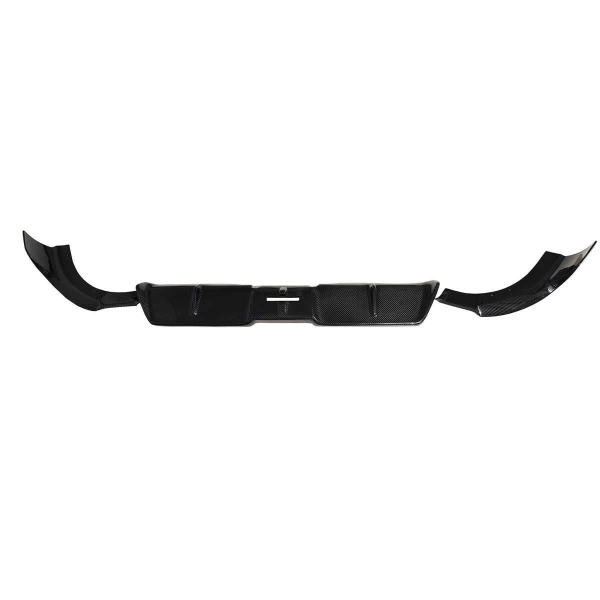 Carbon Fiber Rear Diffuser Trim passend für BMW XM G09