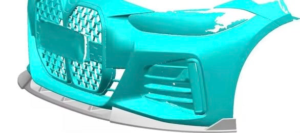 Carbon Fiber front lip passend für BMW G26 V2