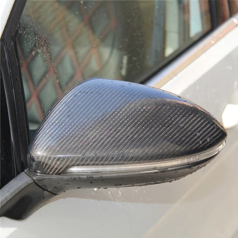 Carbon Fiber Mirror Cover passend für Volkswagen VW Golf 7 MK7