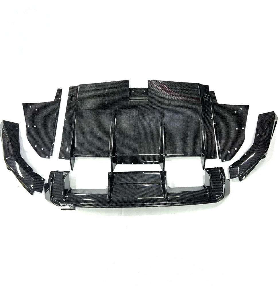Carbon Fiber R Style Diffuser passend für BMW G80/G81/G82/G83