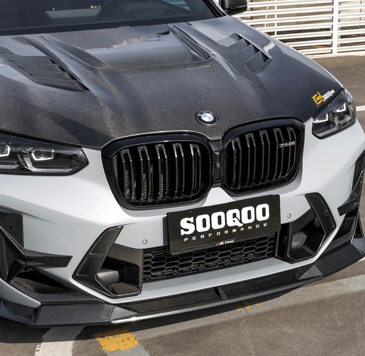 Carbon Front Spoiler V2 suitable for BMW X3M X4M F97