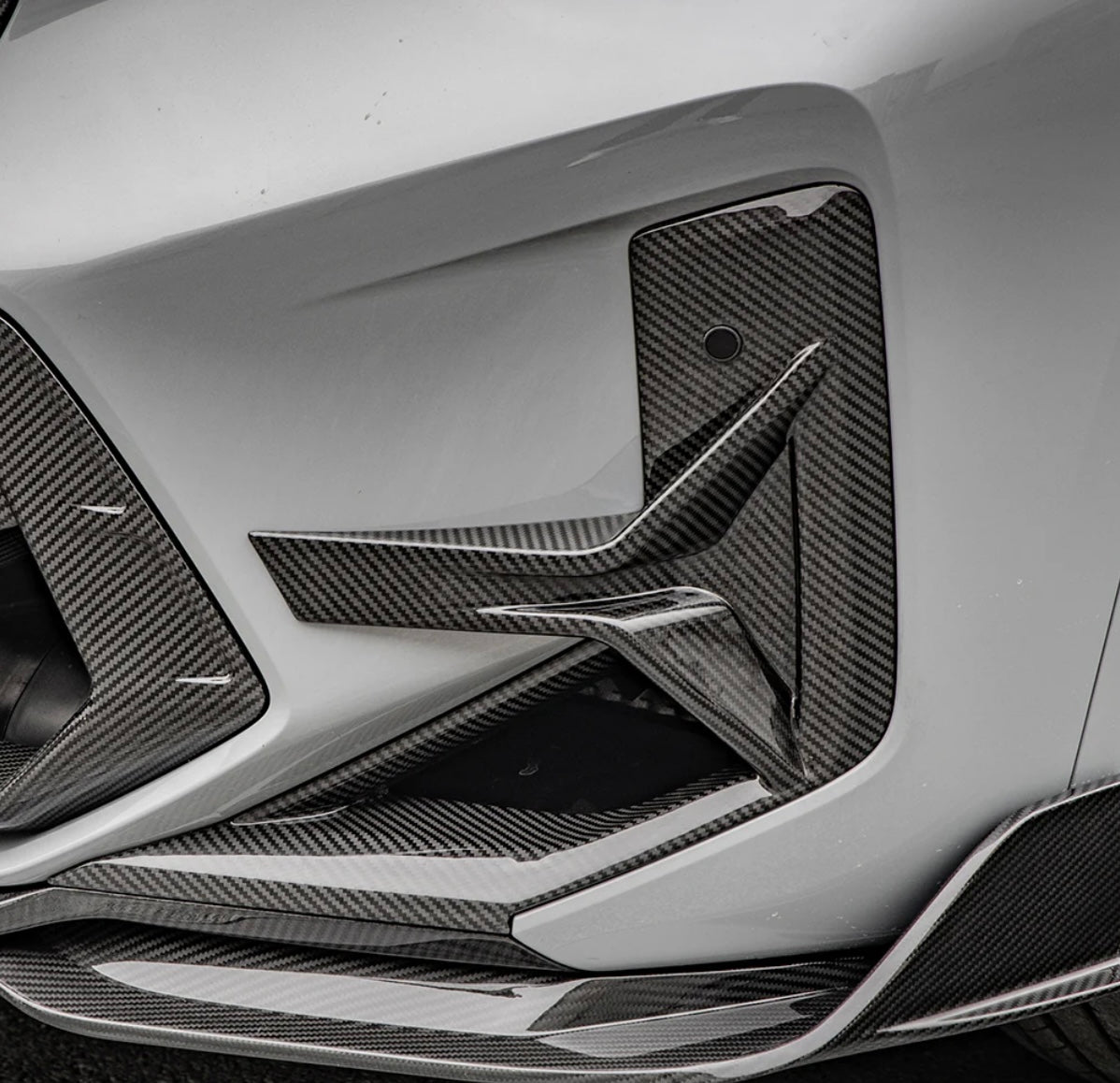 Carbon Fiber Front Side Vent passend für BMW X3M X4M F97