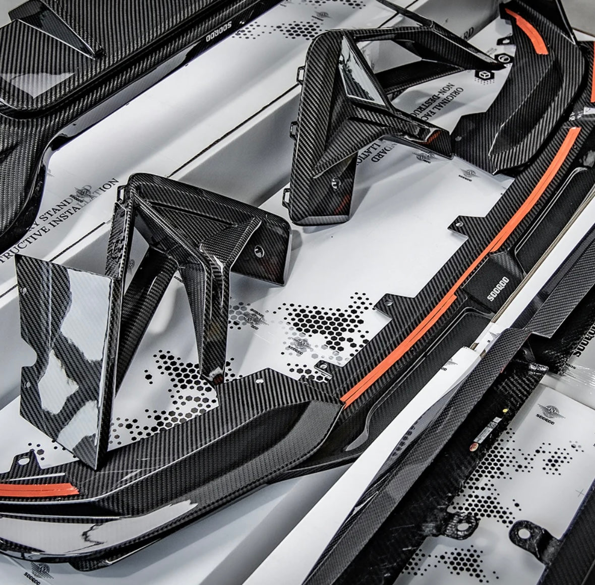 Carbon Fiber Front Side Vent passend für BMW X3M X4M F97