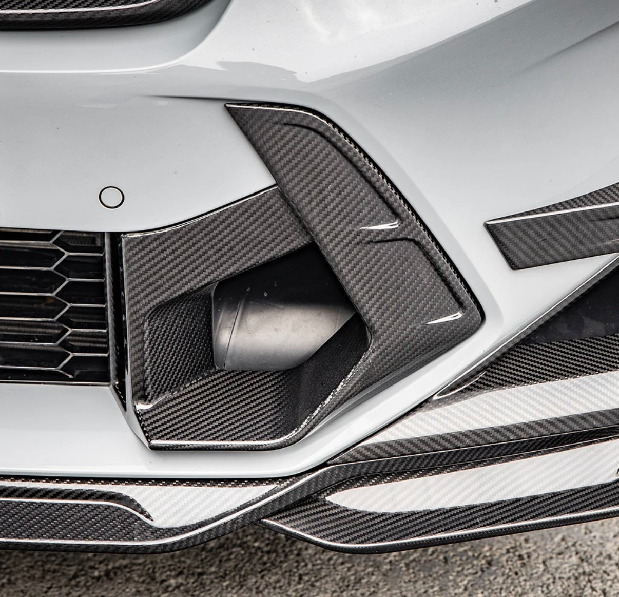 Carbon Fiber Front Duct passend für BMW X3M X4M F97