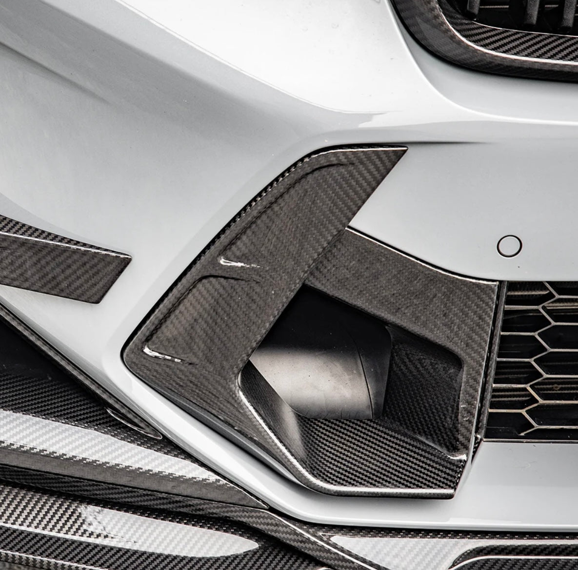Carbon Fiber Front Duct passend für BMW X3M X4M F97