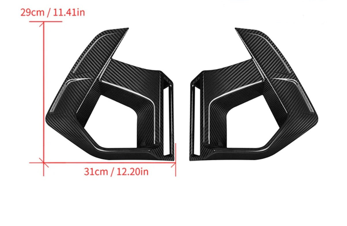 Carbon Fiber Front Duct passend für BMW X3M X4M F97