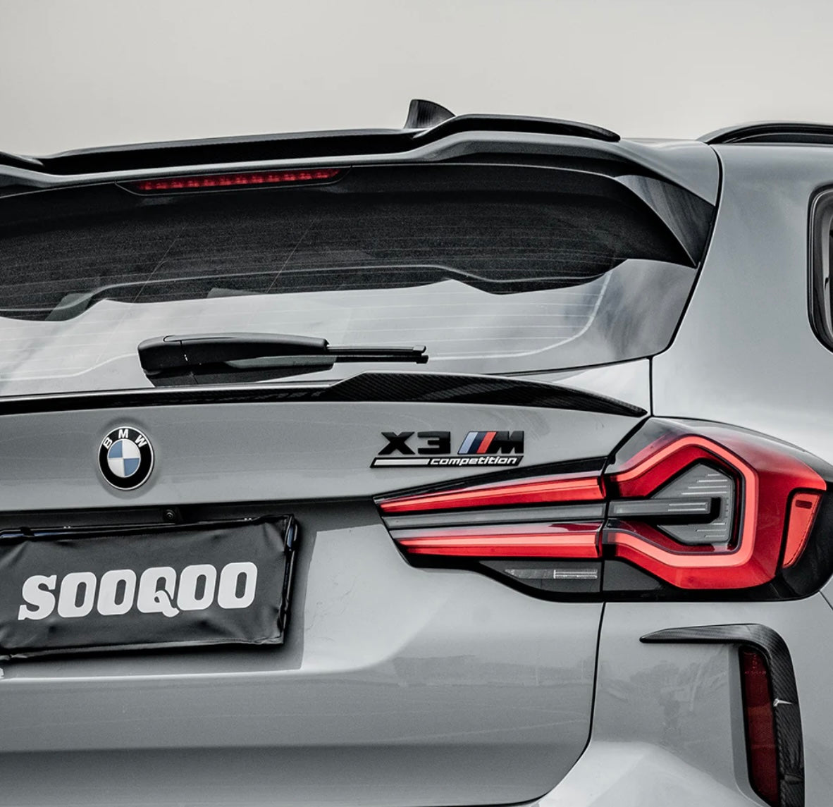 Carbon Fiber Rear Spoiler passend für BMW X3M X4M F97