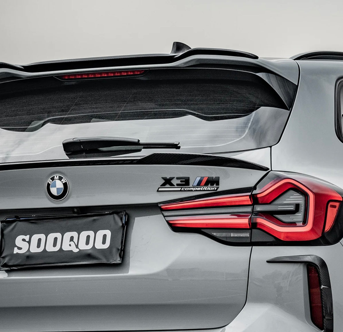Carbon Fiber Roof Spoiler passend für BMW X3M X4M F97