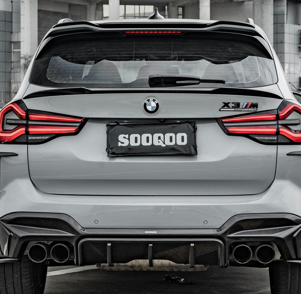 Carbon Fiber Roof Spoiler passend für BMW X3M X4M F97