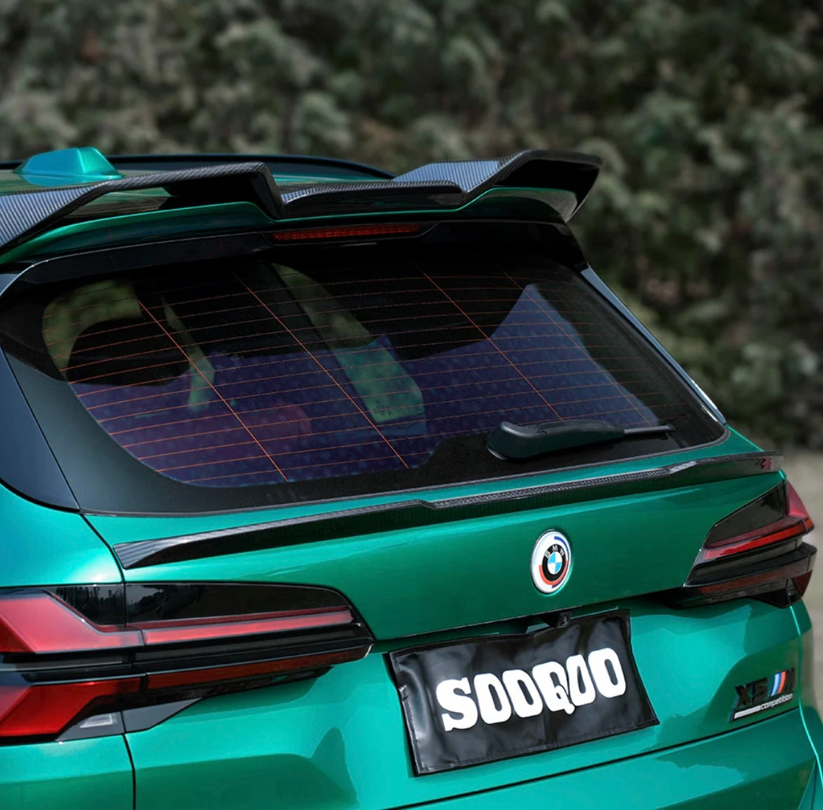 Carbon Fiber Rear Spoiler passend für BMW X5M F95