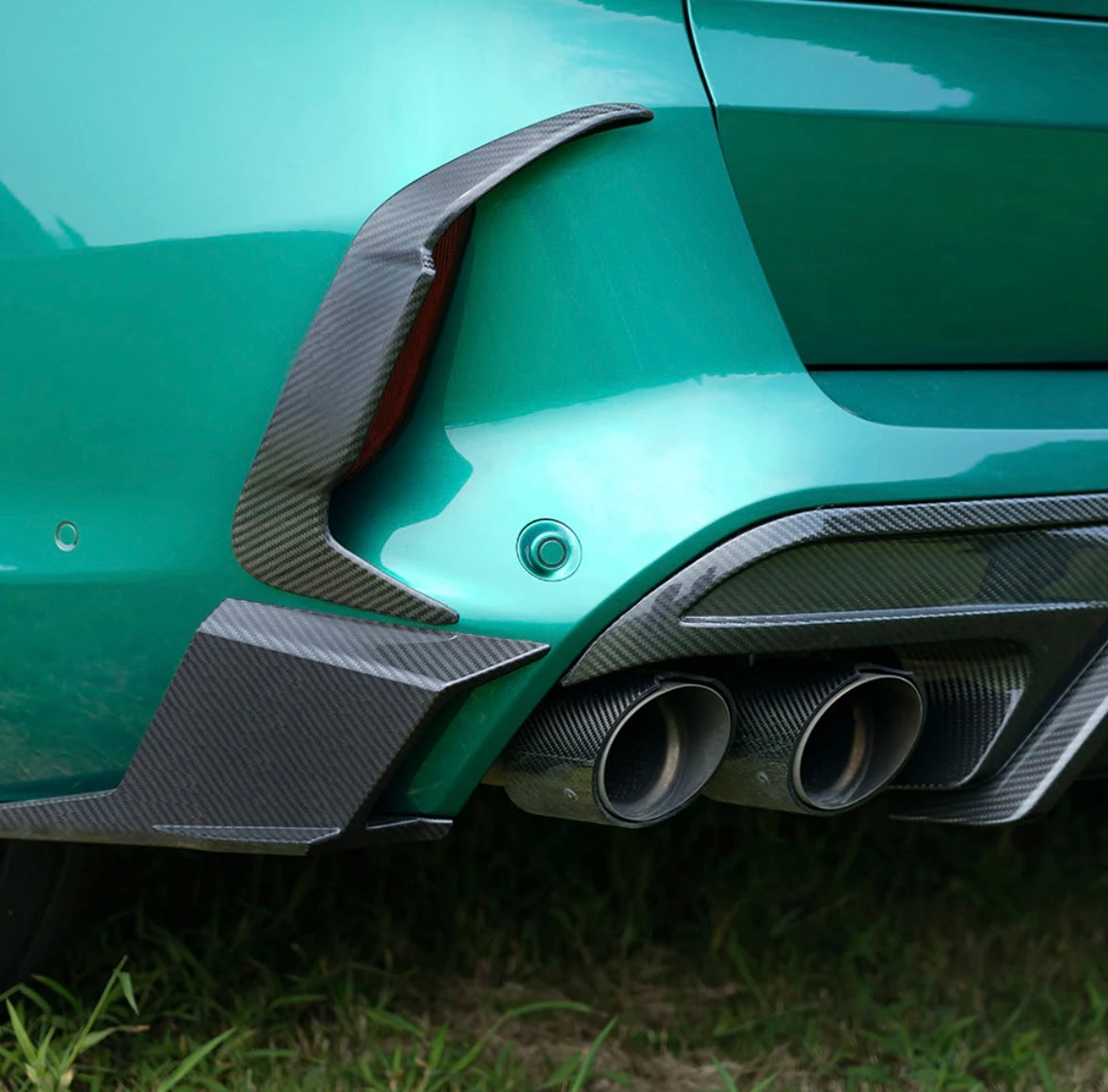 Carbon Fiber Rear Vent Trim passend für BMW X5M F95