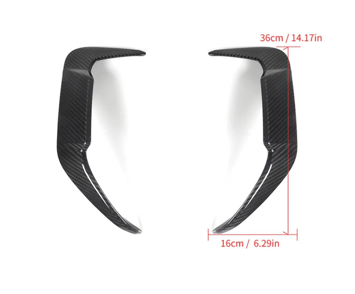 Carbon Fiber Rear Vent Trim passend für BMW X5M F95