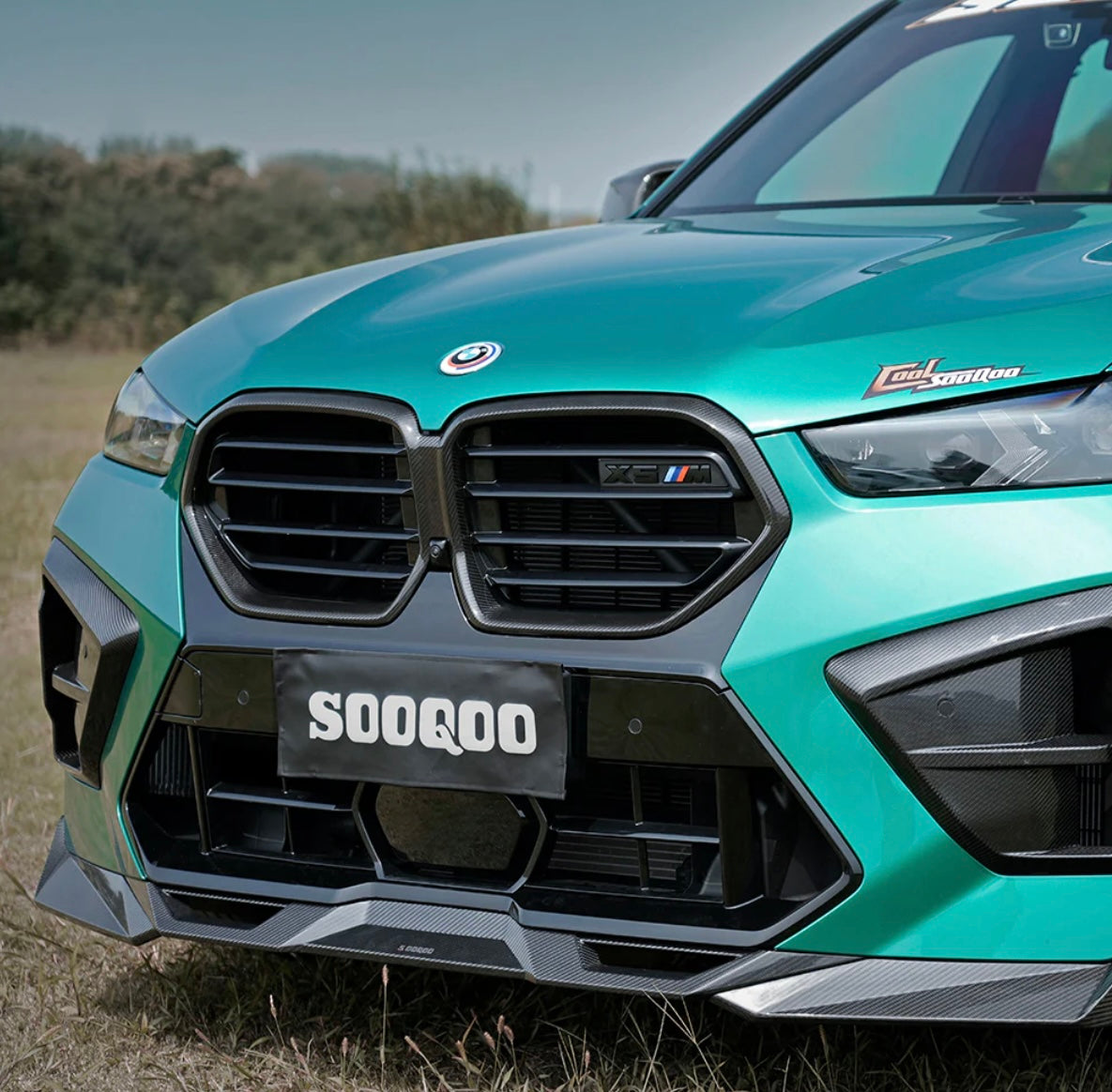 Carbon Fiber Front Lip passend für BMW X5M F95