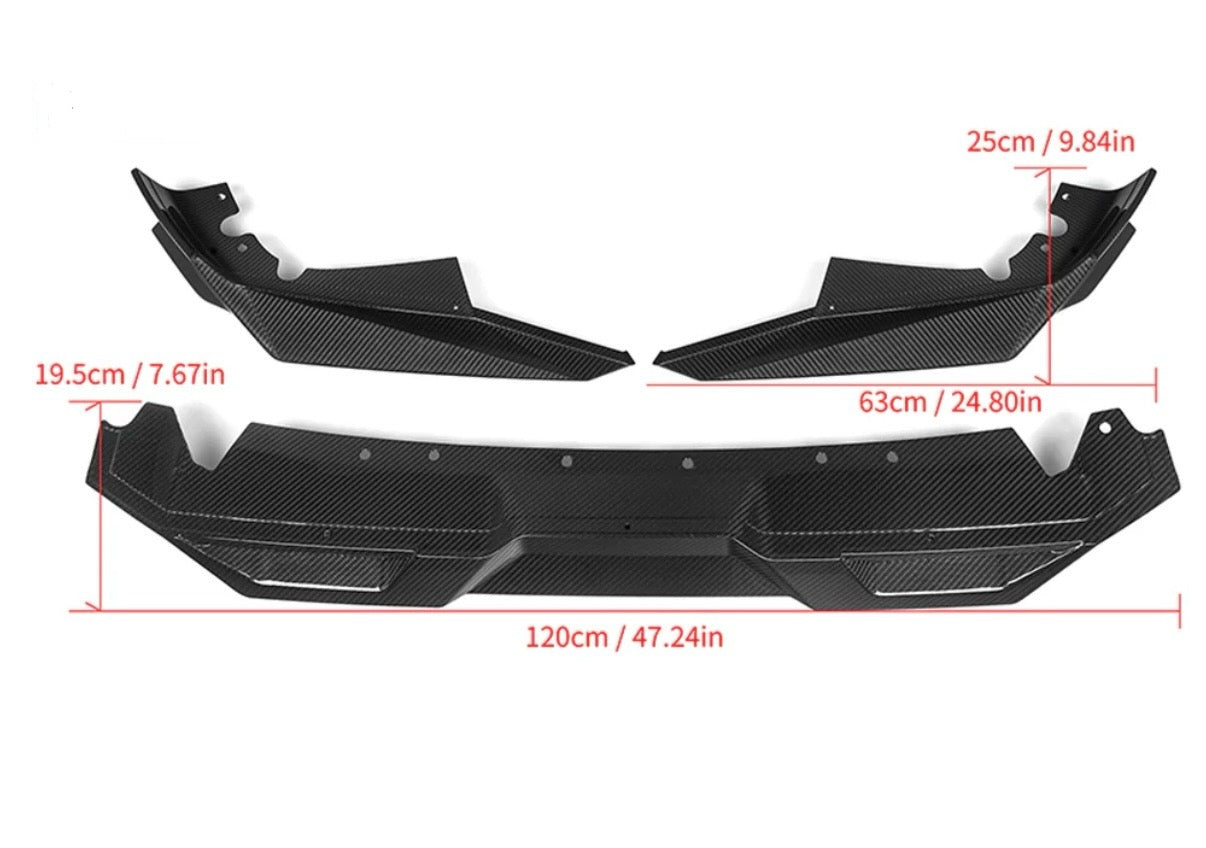 Carbon Fiber Front Lip passend für BMW X5M F95