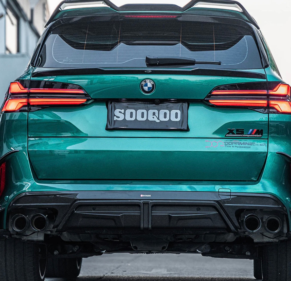 Carbon Fiber Diffuser suitable for BMW X5M F95