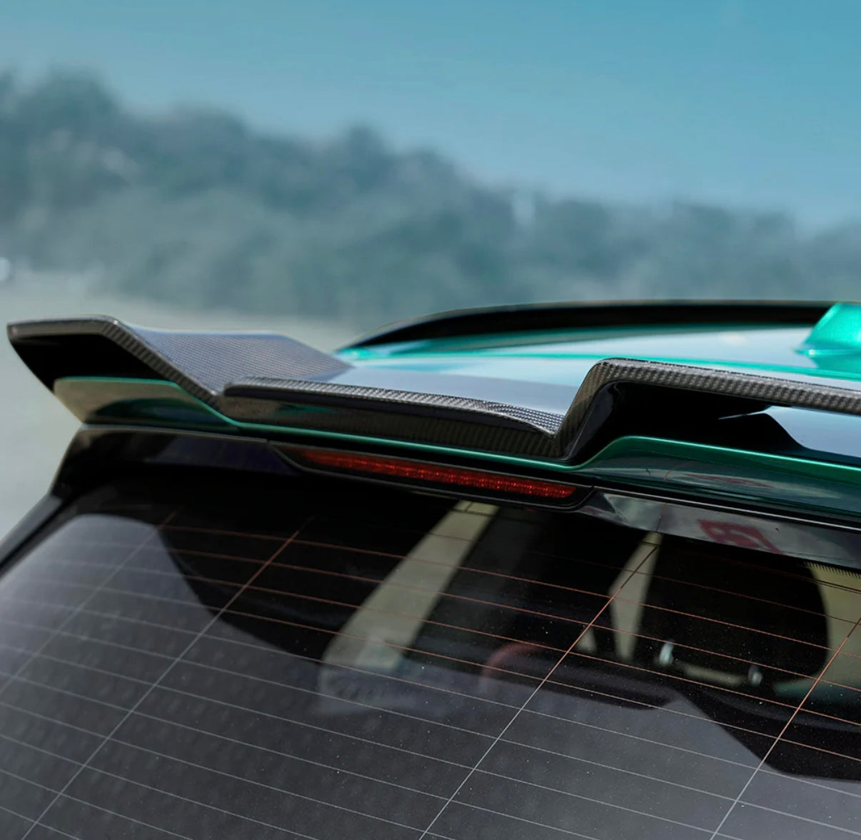 Carbon Fiber Roof Spoiler passend für BMW X5M F95