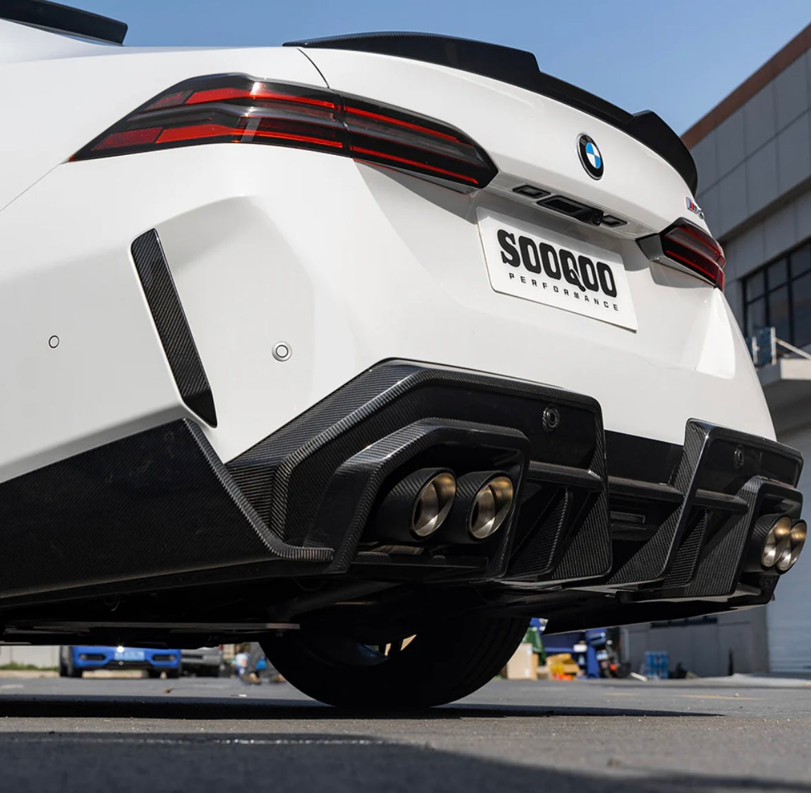 Carbon Fiber Rear Diffuser suitable for BMW M5 G90 G99