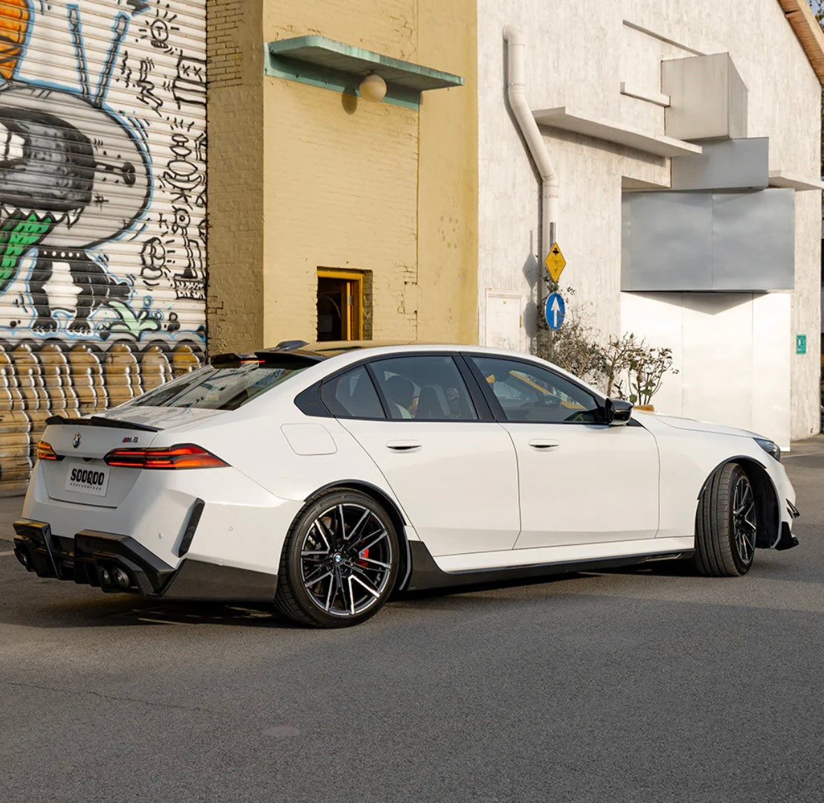 Carbon Fiber Side Skirt suitable for BMW M5 G90 G99