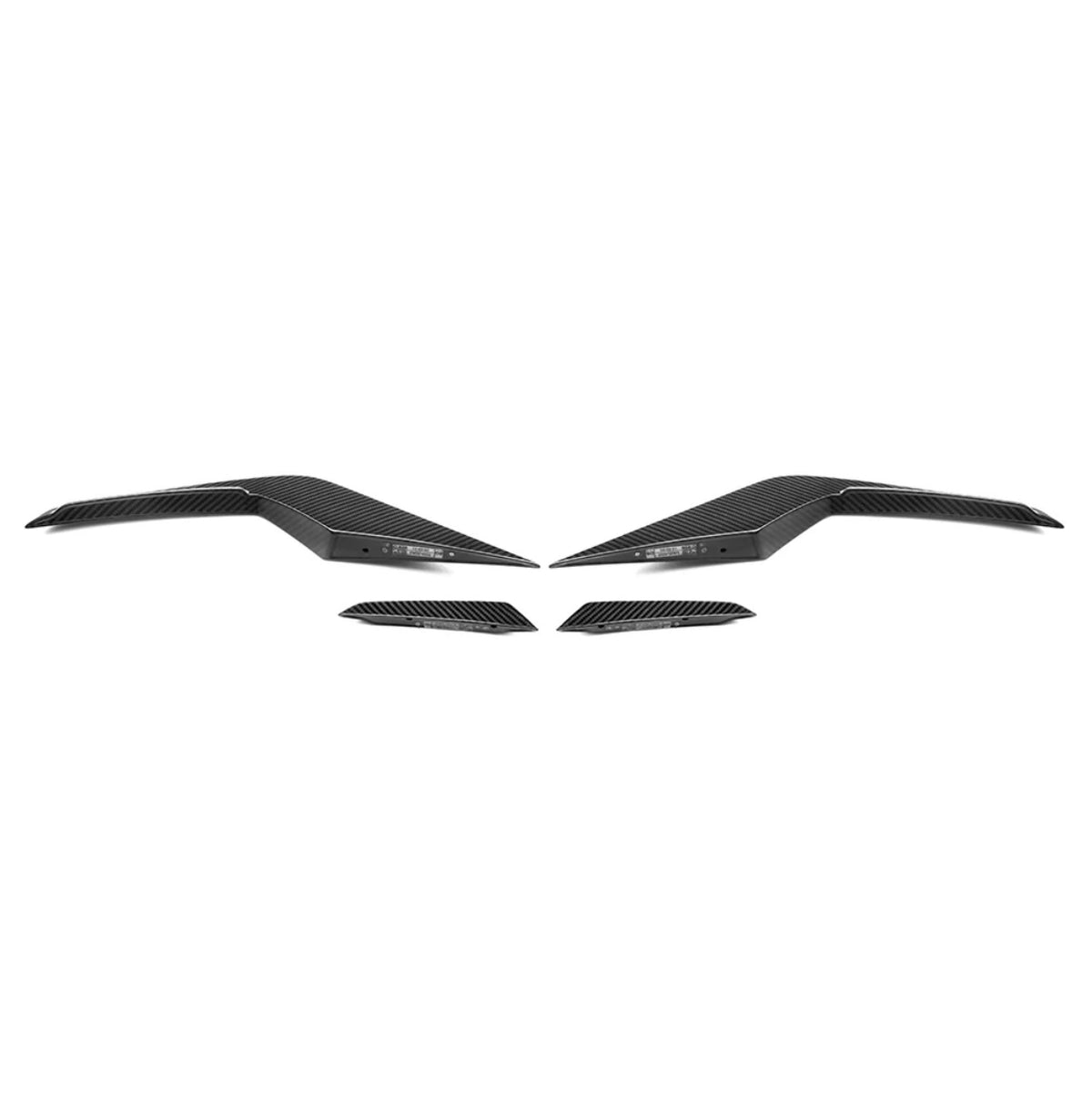 Carbon Fiber Front Canards suitable for BMW M5 G90 G99