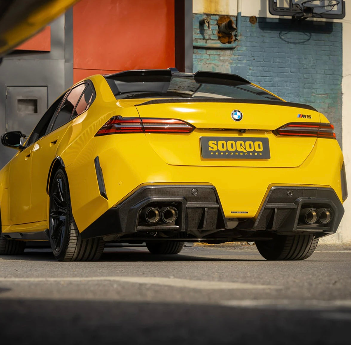 Carbon Fiber Rear Diffuser passend für BMW M5 G90 G99