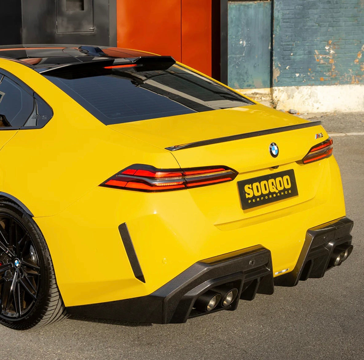 Carbon Fiber Rear Diffuser passend für BMW M5 G90 G99