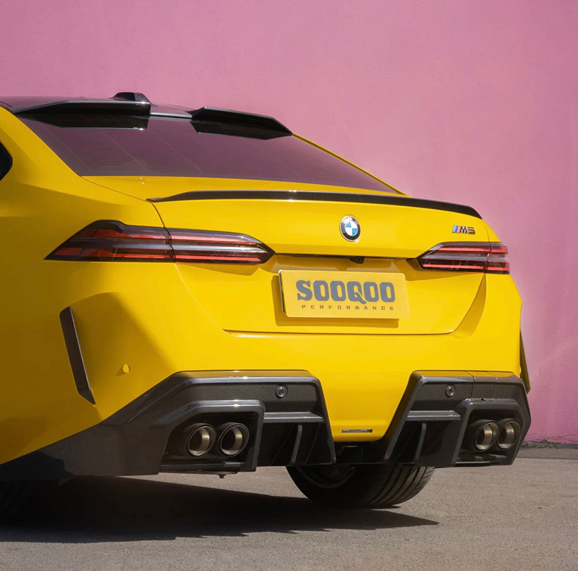 Carbon Fiber Rear Diffuser passend für BMW M5 G90 G99