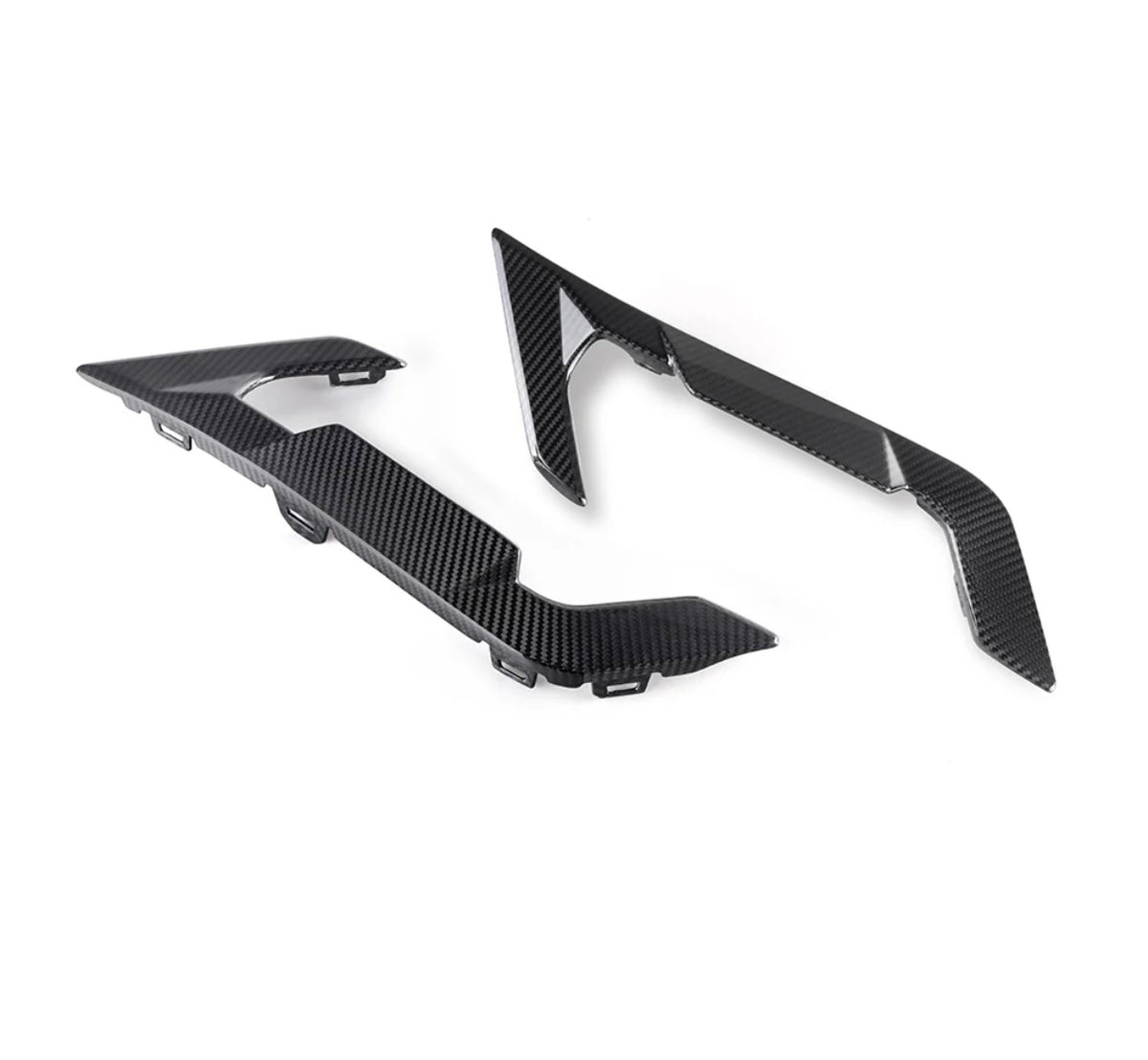 Carbon Fiber Side Fender Trim passend für BMW X6M F96 LCI