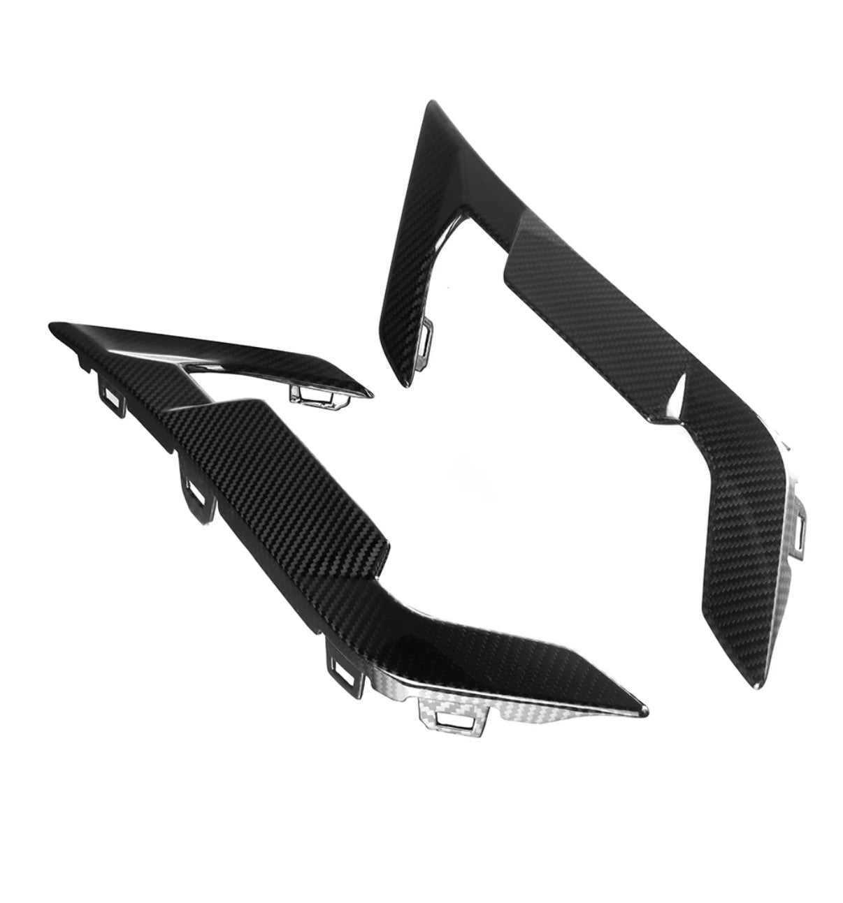 Carbon Fiber Side Fender Trim passend für BMW X6M F96 LCI