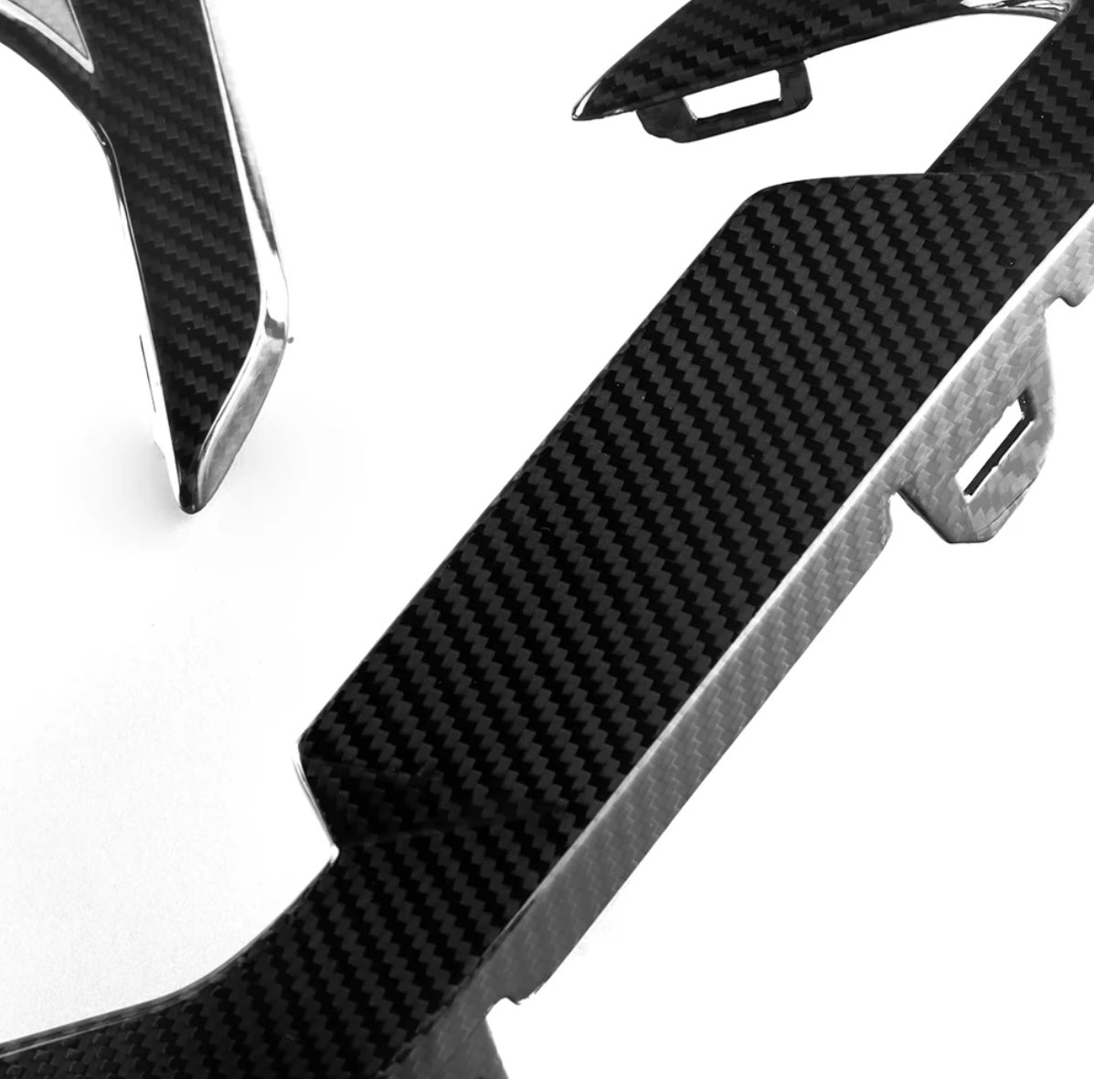 Carbon Fiber Side Fender Trim passend für BMW X6M F96 LCI