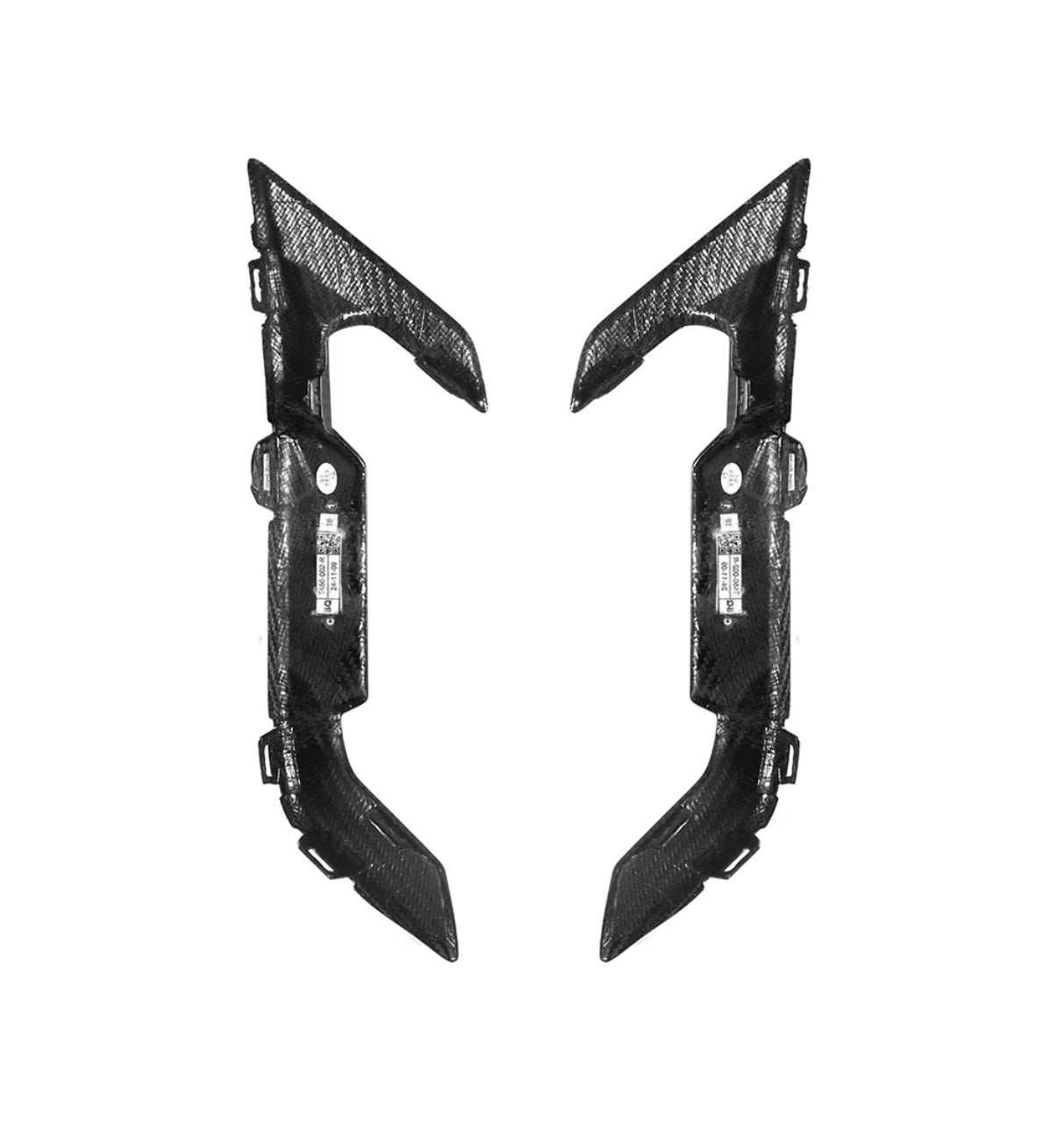 Carbon Fiber Side Fender Trim passend für BMW X6M F96 LCI