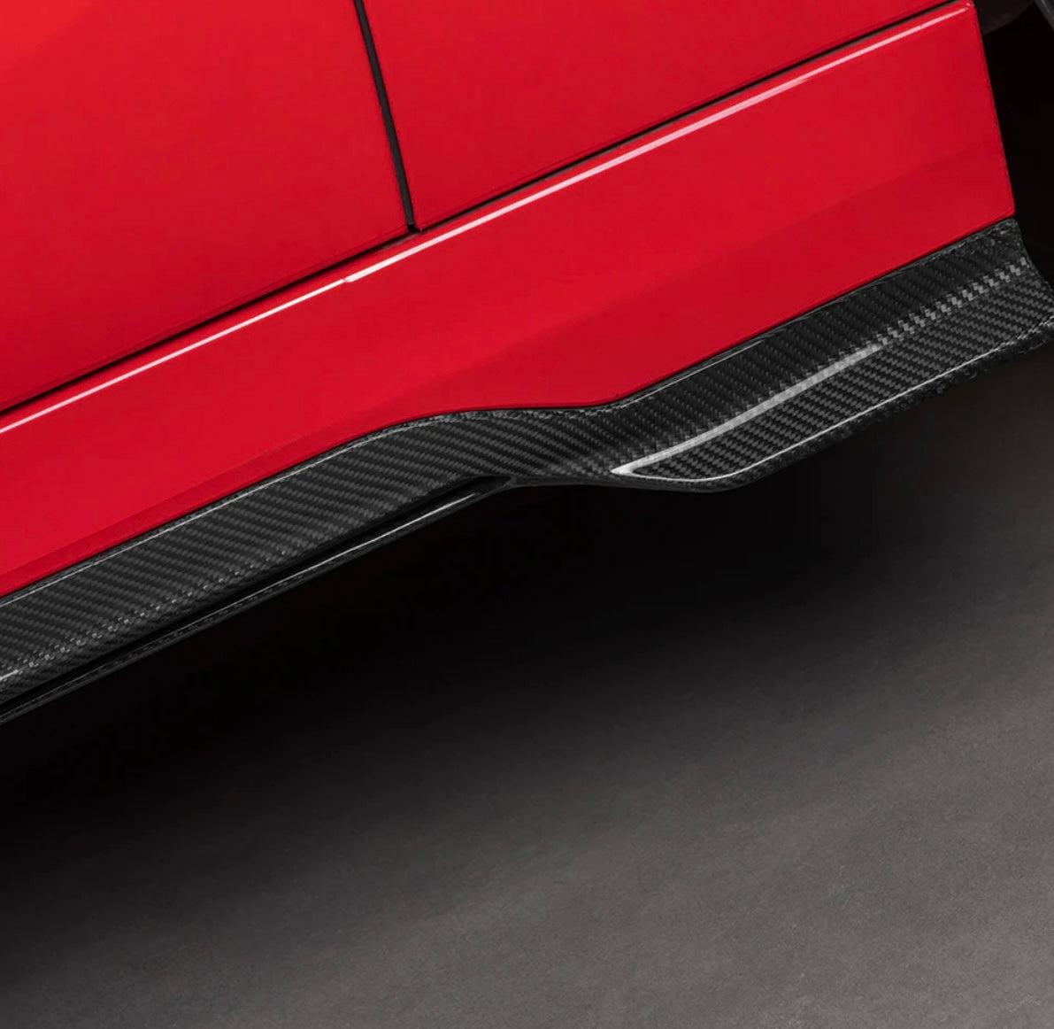 Carbon Fiber Side Skirt passend für BMW X6M F96 LCI