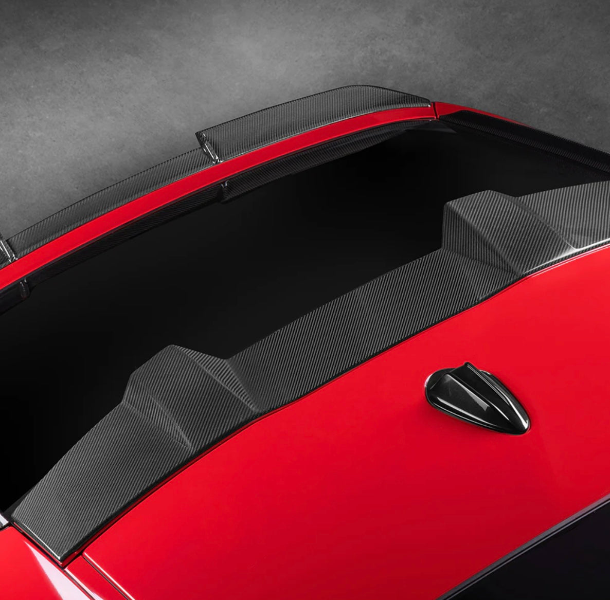 Carbon Fiber Roof Spoiler passend für BMW X6M F96LCI, X6 G09