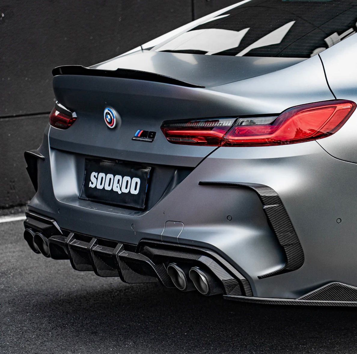 Carbon Fiber Rear Vent Trim passend für BMW M8 F91 F92